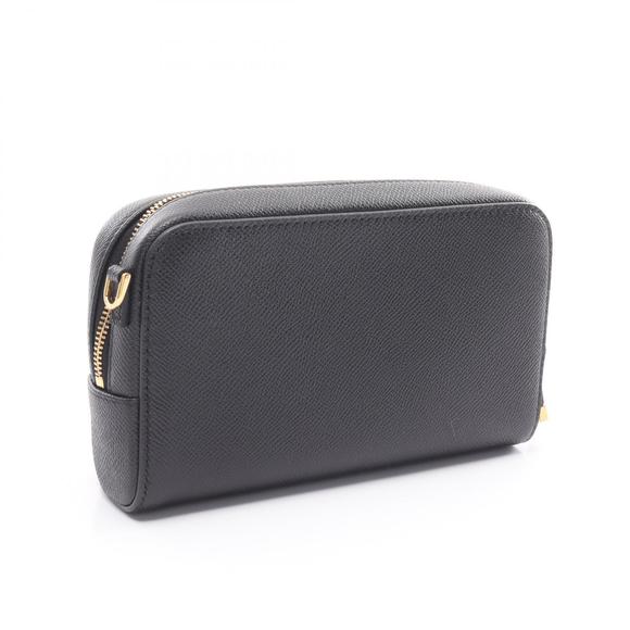 Dior Caro Black Double Bag Shoulder Pouch - Picture 1 of 7